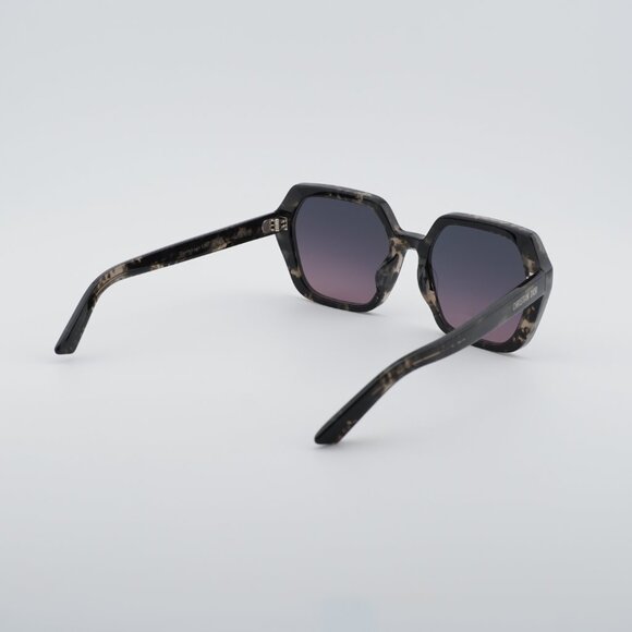 Dior DIORMIDNIGHT S2F 29D2 Sunglasses Colored Havana Square Frame, Smoke Lenses main image 10